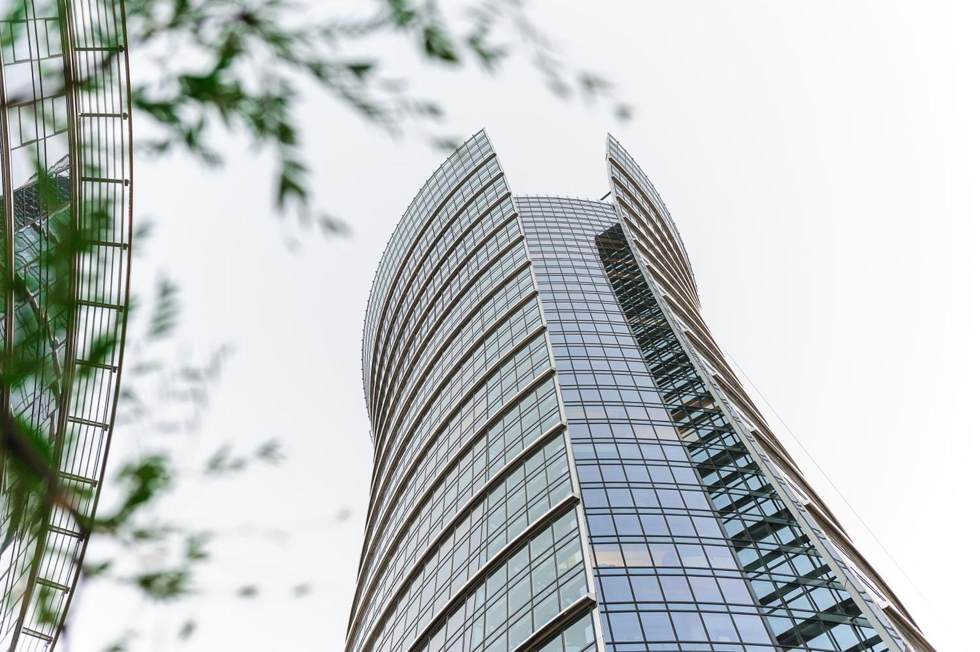 Lumina Apart With Balcony Platinum Tower ワルシャワ エクステリア 写真